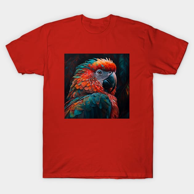 Pop Art Parrot T-Shirt by Star Scrunch